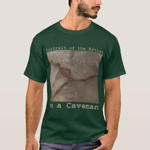 T-shirt portrait de l'artiste