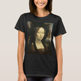 T-shirt Portrait de Léonard de Vinci de Ginevra Benci