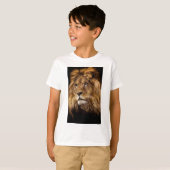 T-shirt Portrait de Lion (Devant entier)