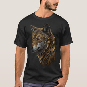 T-SHIRT PORTRAIT DE LOUP