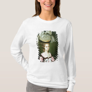 T-shirt Portrait de Madame dans un casquette