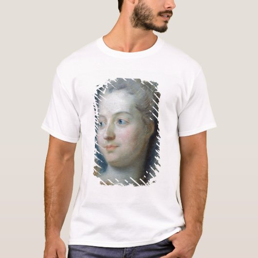 T-shirt Portrait de Madame de Pompadour 1752 (Devant)