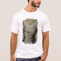 Portrait de Madame élisabéthaine avec un perroquet