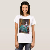 T-shirt Portrait de Madame Pompadour, Boucher (Devant entier)
