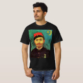 T-shirt Portrait de Milliet, L'Amant de Vincent van Gogh (Devant entier)