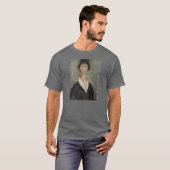 T-shirt Portrait de Modigliani Amedeo (Devant entier)