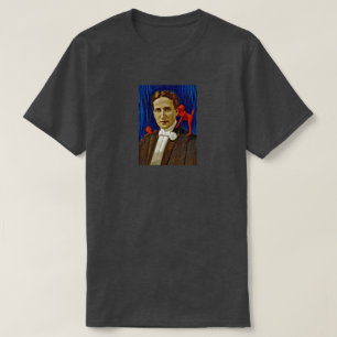 T-shirt Portrait de monsieur vintage avec des diables