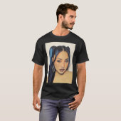 T-shirt portrait de Nancy Xu (Devant entier)