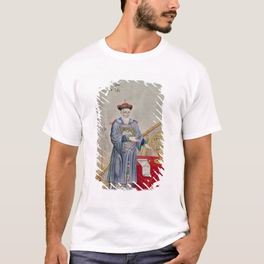 T-shirt Portrait de père Ferdinand Verbiest (Devant)