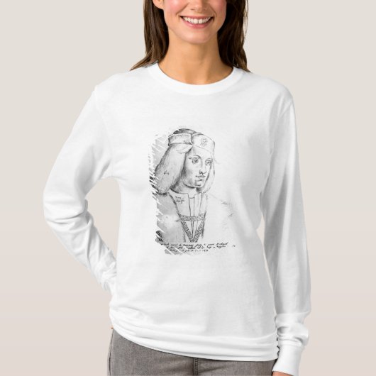 T-shirt Portrait de Perkin Warbeck (Devant)