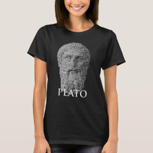 T-shirt Portrait de Platon en demi-teinte