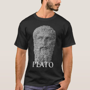 T-shirt Portrait de Platon en demi-teinte
