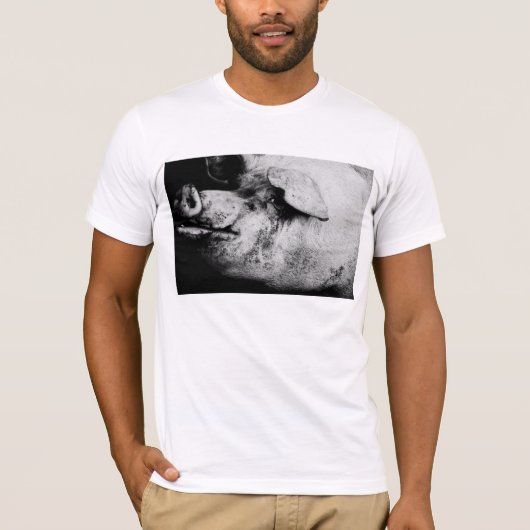 T-shirt portrait de portier (Devant)