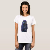 T-shirt Portrait de primate Deep Purple (Devant entier)