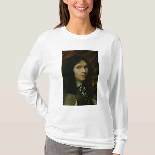 T-shirt Portrait de Rene Descartes (Devant)