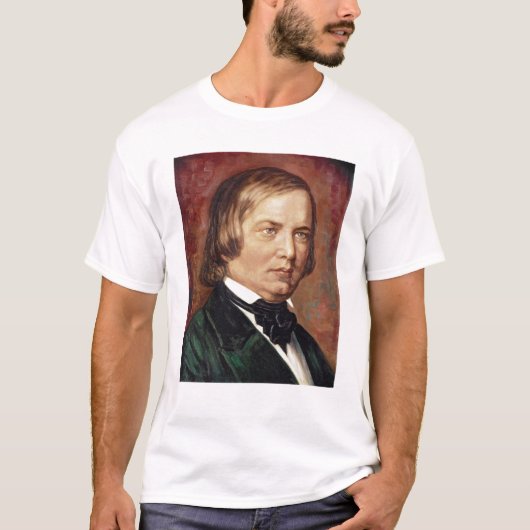 T-shirt Portrait de Robert Schumann (Devant)