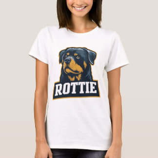 T-shirt Portrait de Rottie