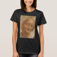 Portrait de sainte Anne, étude de Léonard de Vinci