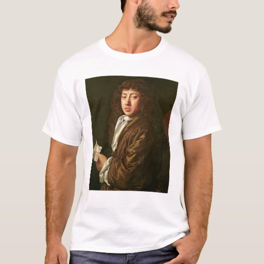 T-shirt Portrait de Samuel Pepys 1666 (Devant)