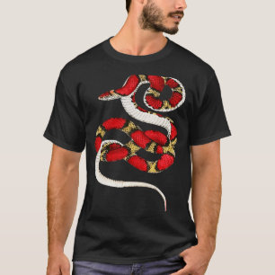 T-shirt Portrait de serpent écarlate