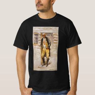 T-shirt Portrait de shérif par Seltzer, Cow-boy vintage de