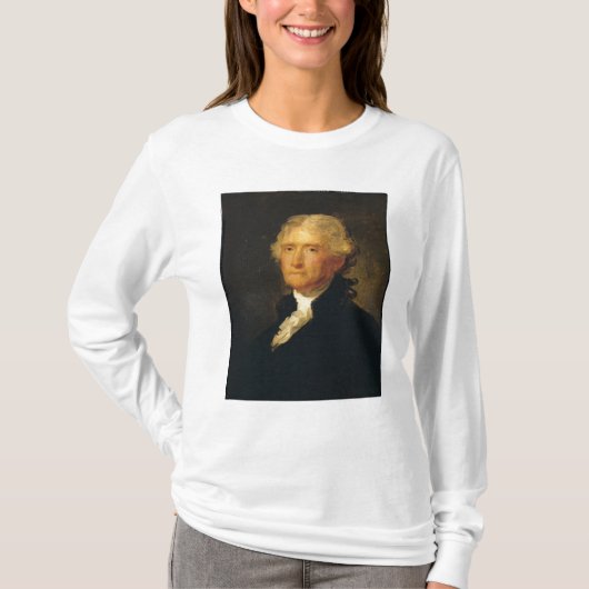 T-shirt Portrait de Thomas Jefferson (Devant)