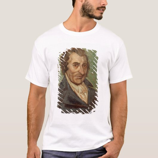 T-shirt Portrait de Thomas Paine (Devant)