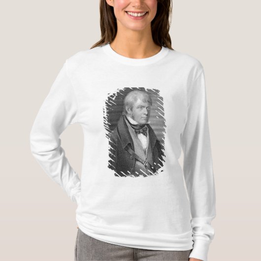 T-shirt Portrait de Walter Scott (Devant)