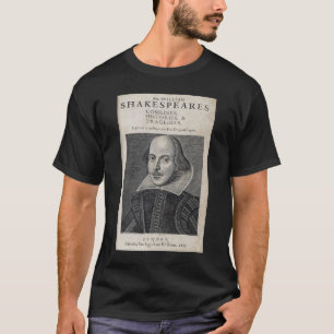 T-shirt Portrait de William Shakespeare