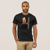 T-shirt Portrait de William Shakespeare (Devant entier)