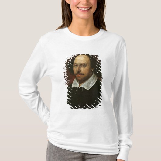 T-shirt Portrait de William Shakespeare c.1610 (Devant)