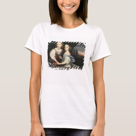 T-shirt Portrait de Winston et Arabella (1648-1730) Eglise (Devant)