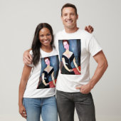 T-shirt Portrait de Woman (Unisexe)