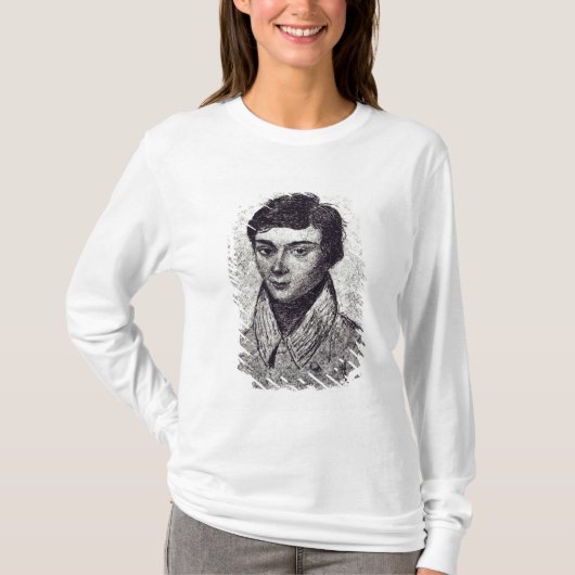T-shirt Portrait d'Evariste Galois (Devant)