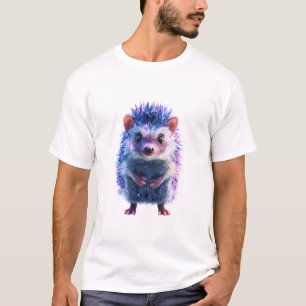 T-shirt Portrait d'hérisson piquant de la galaxie cosmique