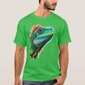 T-shirt Portrait d'Iguana (Devant)