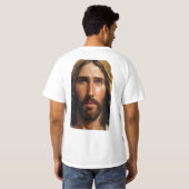 T-shirt Portrait Divin Jésus (Dos entier)