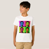 T-shirt Portrait d'Obama (Devant entier)