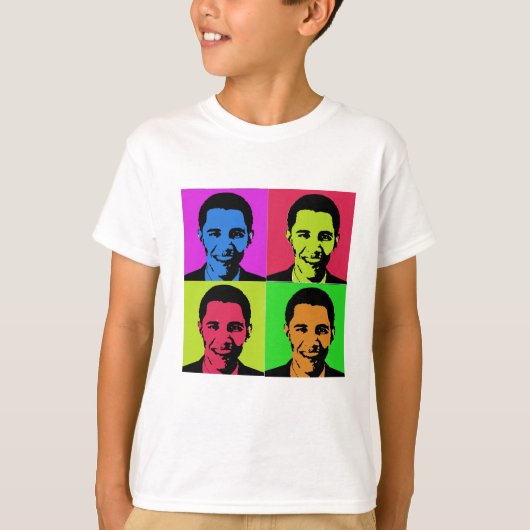 T-shirt Portrait d'Obama (Devant)