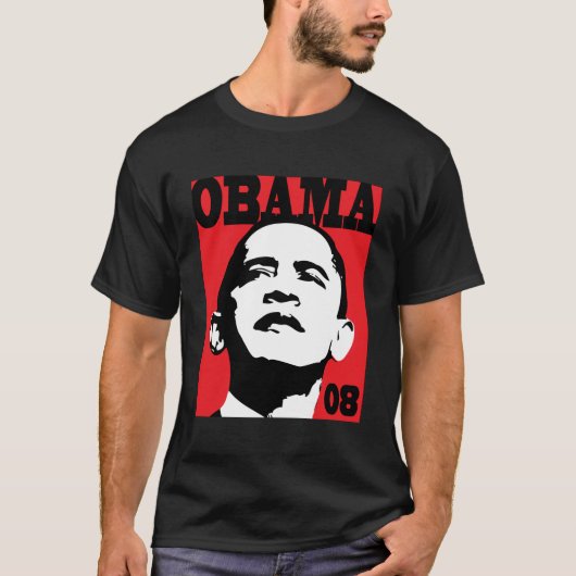 T-shirt Portrait d'Obama (Devant)