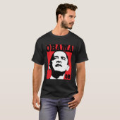 T-shirt Portrait d'Obama (Devant entier)
