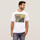 T-shirt Portrait d'Ocelot (Devant entier)