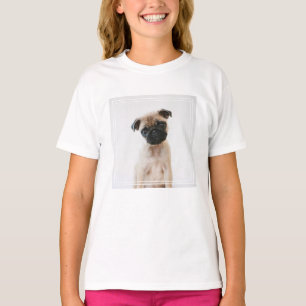 T-shirt Portrait du Carlin pour bébés