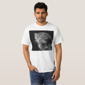 T-shirt Portrait du chat de Pallas (Devant entier)