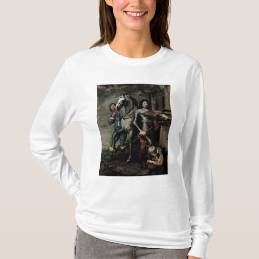 T-shirt Portrait du Général Ottavio Piccolomini (Devant)