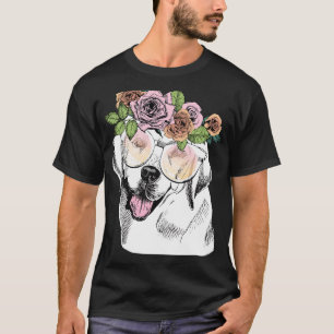 T-shirt Portrait Du Labrador Retriever Chien Rupture Épée