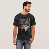 T-shirt Portrait du loup (Devant entier)