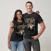 T-shirt Portrait du loup (Unisexe)