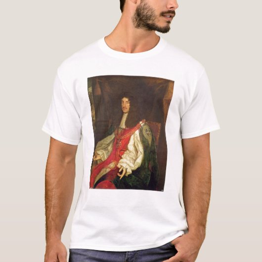 T-shirt Portrait du Roi Charles II, c.1660-65 (Devant)