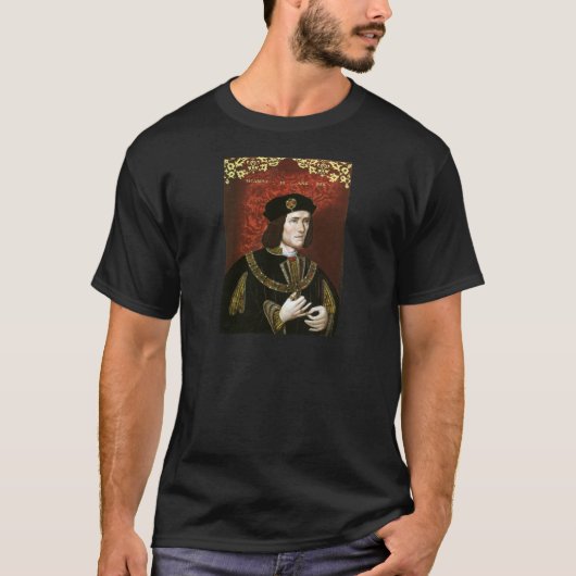 T-shirt Portrait du Roi Richard III (Devant)